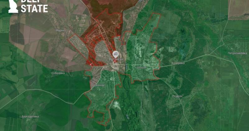 Ворог посилює свої позиції в центральній зоні Куп'янська, і найближчі тижні можуть стати ключовими, - повідомляє DeepState. КАРТА