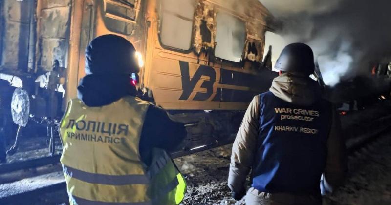Атака на потяг у Харківській області: пасажир неймовірно вижив після прямого попадання дрона.