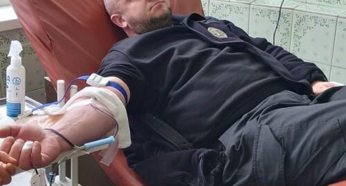 У Харківській області правоохоронці приєдналися до руху донорів (фото)