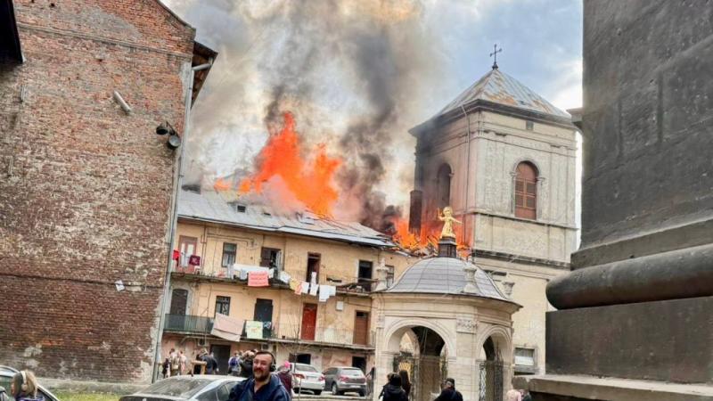 Вибух у серці Львова (відеозапис)