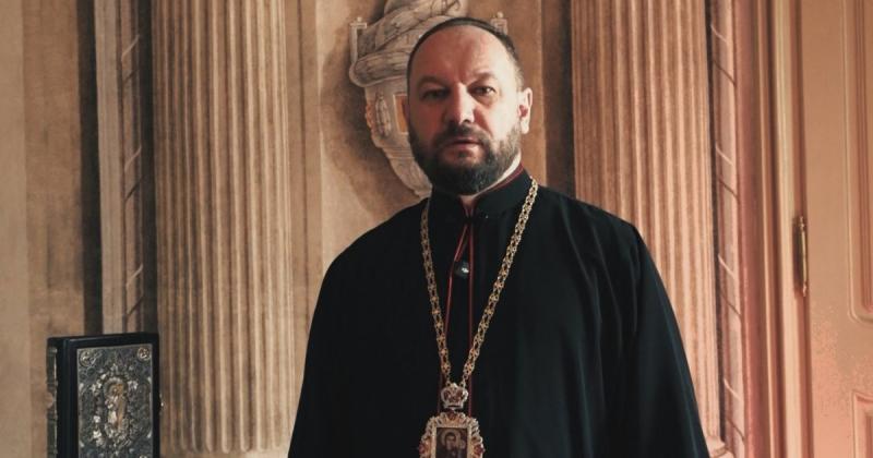 Вітання з Великоднем від Єпископа Теодора Мацапули, head of the Мукачівська греко-католицька єпархія (ДИВІТЬСЯ ВІДЕО)