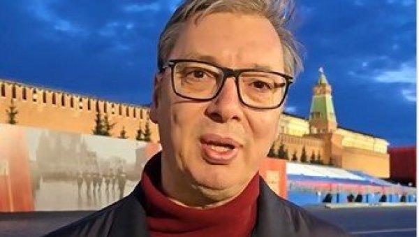 Вучич переконаний, що його поїздка до Москви не зашкодить європейському курсу Сербії.