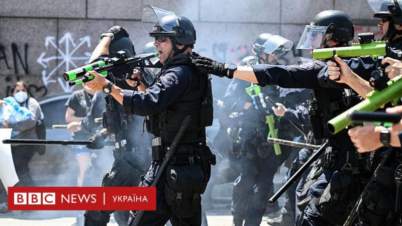 Хаос у Лос-Анджелесі: численні затримання, використання гумових куль та введення комендантської години - BBC News Україна.