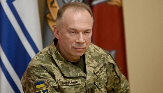 Протягом минулого року фронтова лінія розширилася на 200 кілометрів, повідомив Сирський.