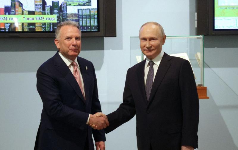 Путін розпочав переговори з Віткоффом.