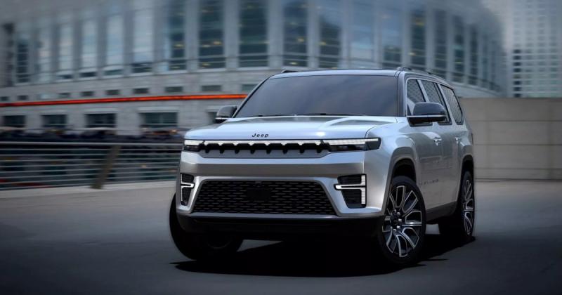 Представлено нові зображення та відеоматеріали нового Jeep Grand Wagoneer 2026 року.