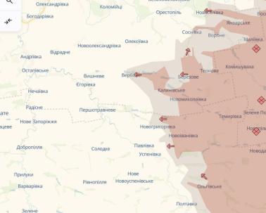 Російські війська здійснили просування в двох регіонах, згідно з даними DeepState.