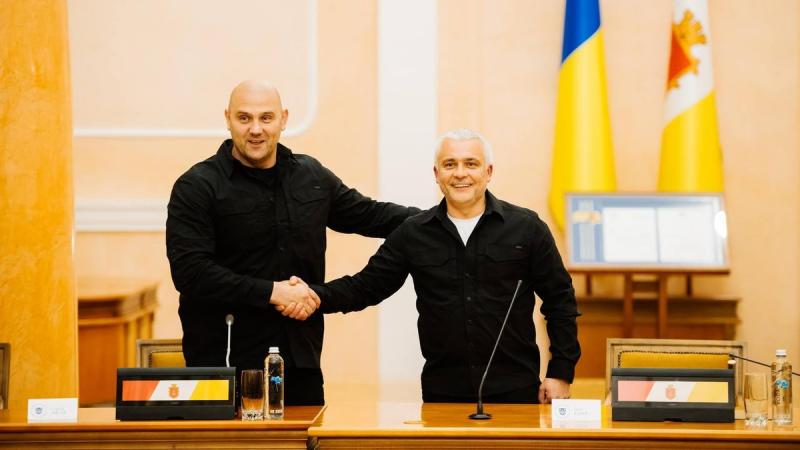 У Одесі відбулася презентація новопризначеного керівника Одеської міської військової адміністрації Лисака.