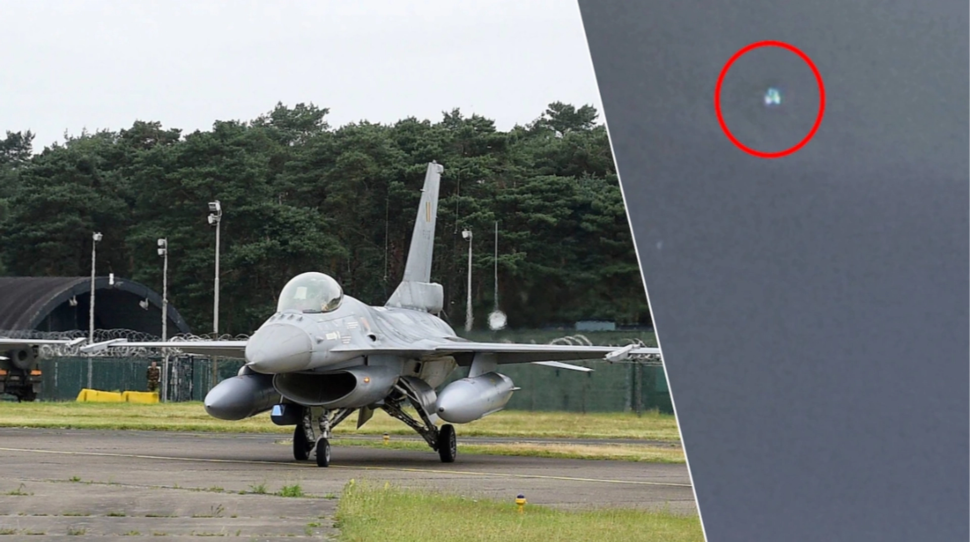 У Бельгії над авіаційною базою помічено безпілотники: правоохоронці вирушили в повітря на гелікоптері.