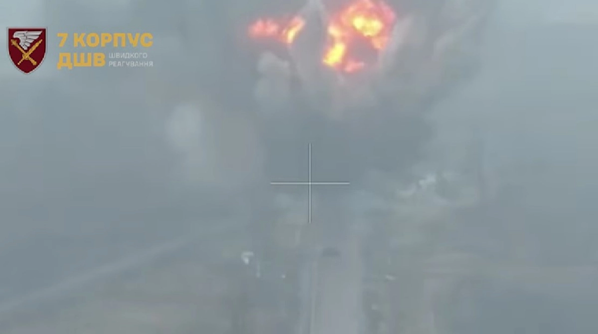 Сили оборони знищили шлях, яким російські війська входили до Покровська на технічних засобах.