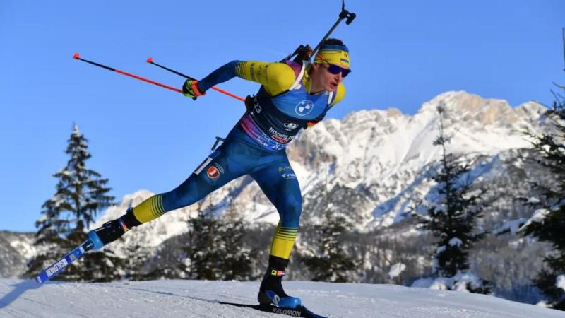 Мандзин завершив свій сезон у біатлоні останньою гонкою, але бажаний результат виявився недосяжним на фінальному колі - Футбол24.