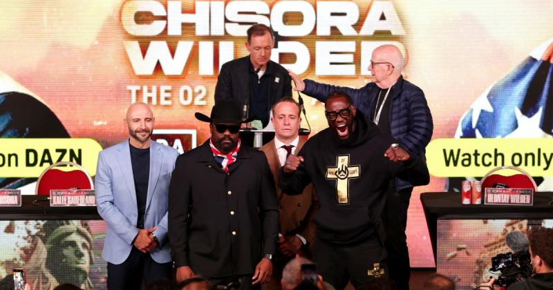 Чісора проти Вайлдера: трансляція розігрівальних поєдинків в режимі онлайн (відео)