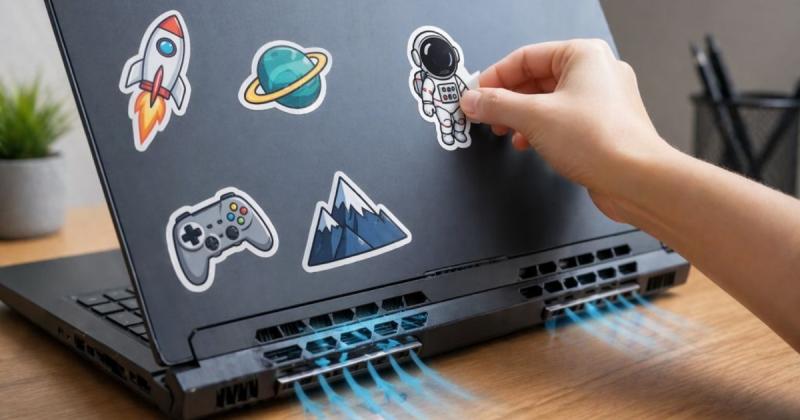 Як наклейки можуть вплинути на ваш ноутбук: забута помилка, про яку мало хто думає - Техно bigmir)net