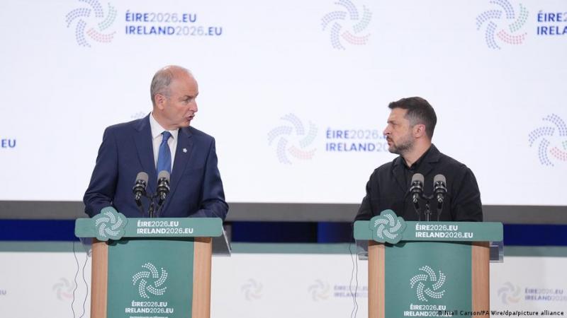 Непатронна техніка та зимовий захист: Ірландія надає Києву фінансову допомогу в розмірі €125 мільйонів.