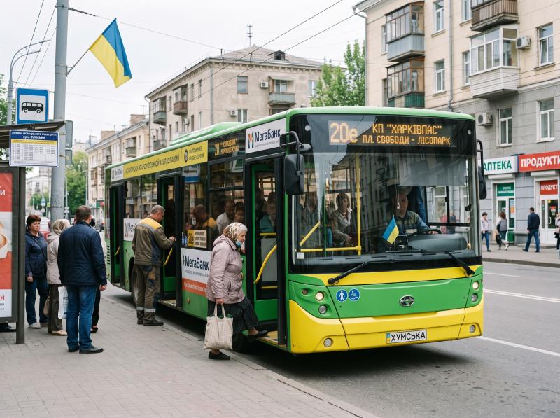 Нова кінцева станція: маршрут автобусу №17 у Львові був подовжений.
