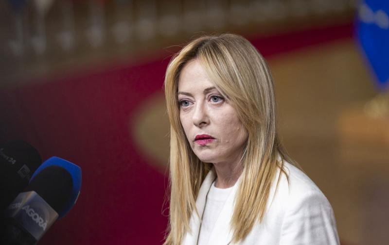 Мелоні зробила зауваження своєму віцепрем'єру через його заклик зупинити підтримку Україні.